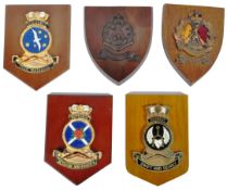 POST WWII SECOND WORLD WAR AUSTRALIAN MILITARY WALL PLAQUES