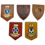 POST WWII SECOND WORLD WAR AUSTRALIAN MILITARY WALL PLAQUES