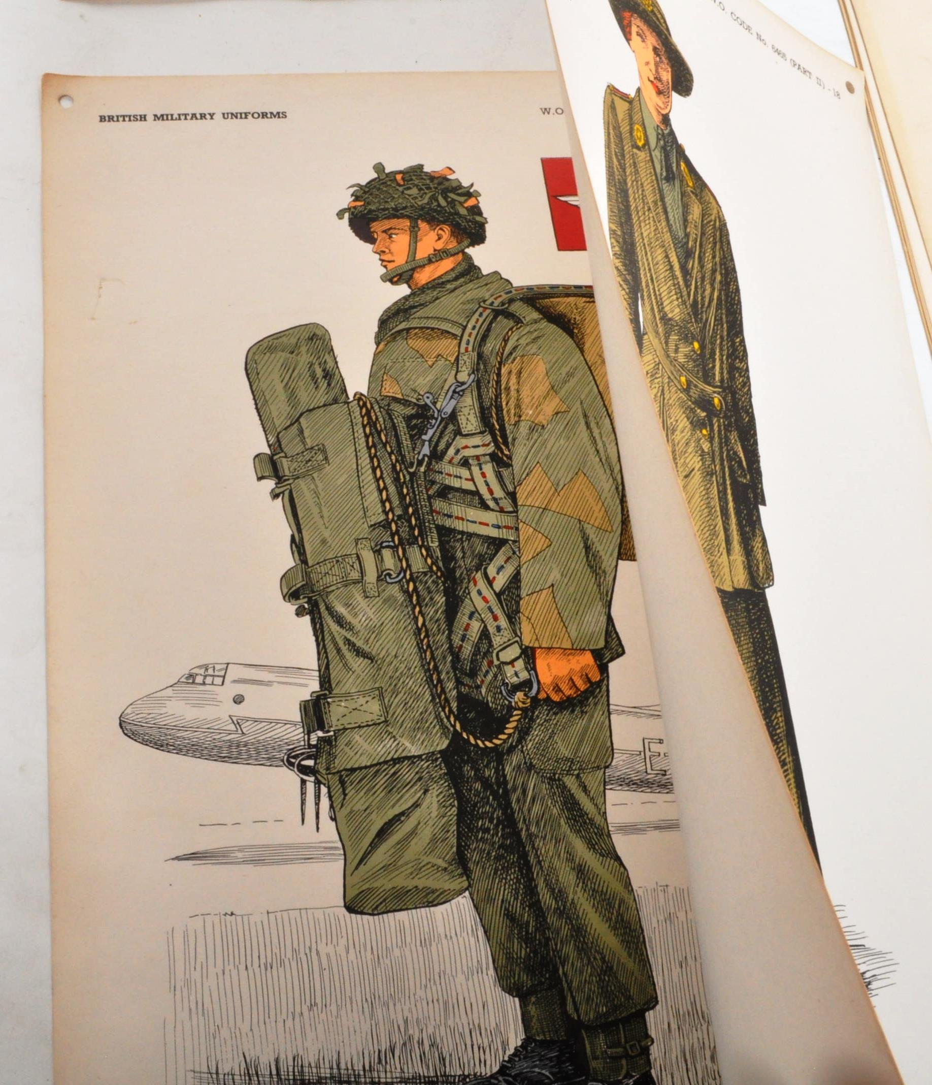 BRITISH MILITARY UNIFORMS - ARMY EDUCATION PRINTS - Image 7 of 8