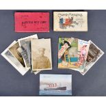 WWI FIRST WORLD WAR POSTCARDS & WAR MEDAL