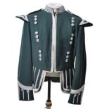 VINTAGE SCOTTISH MILITARY PIPERS DOUBLET JACKET