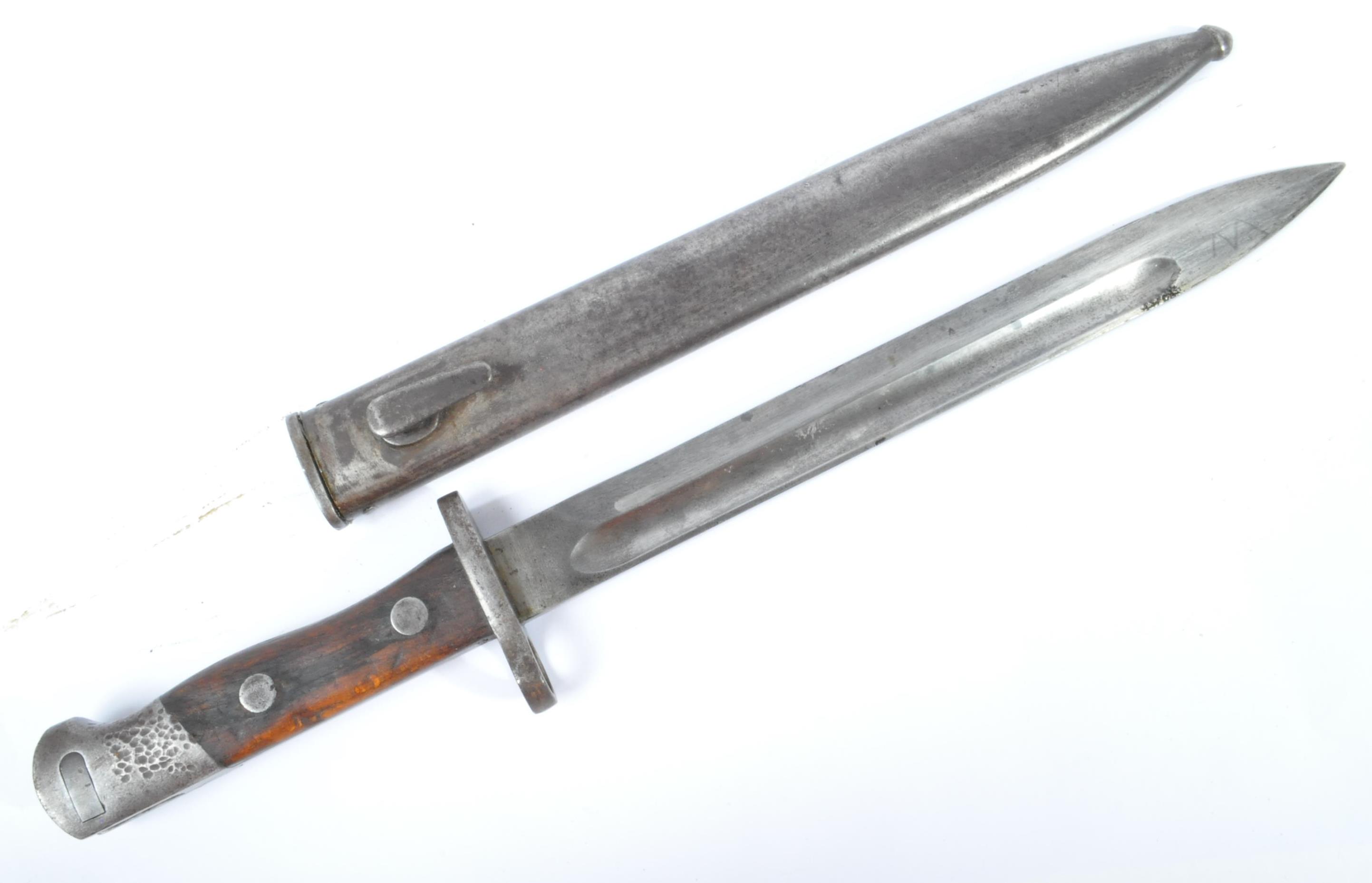 ORIGINAL WWI FIRST WORLD WAR SIAMESE TYPE 45 BAYONET - Image 5 of 8