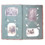 ORIGINAL WWI FIRST WORLD WAR IMPERIAL GERMAN POSTCARD ALBUM