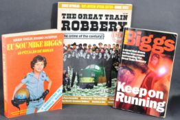 THE GREAT TRAIN ROBBERY - SIGNED BOOK COLLECTION