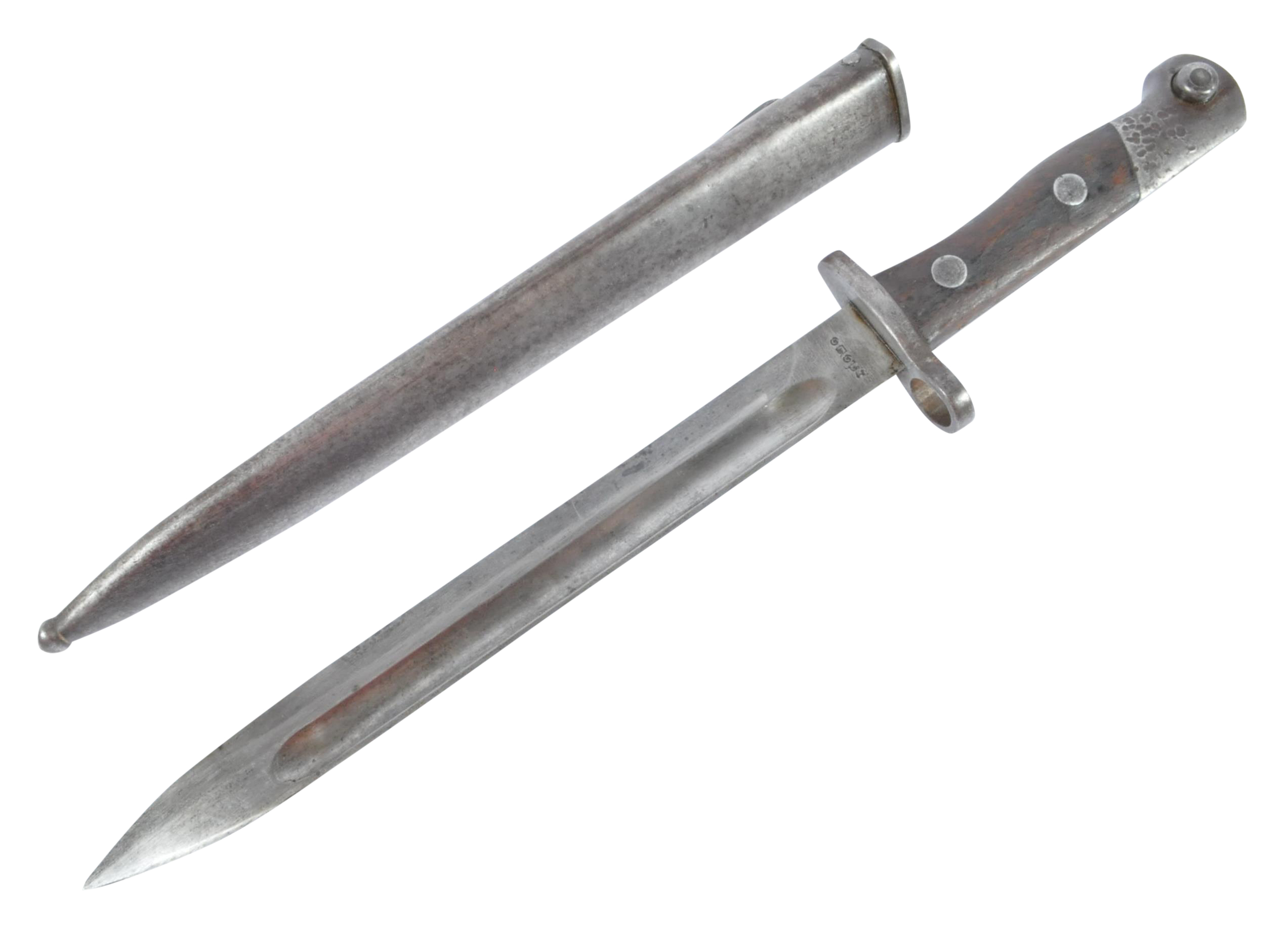 ORIGINAL WWI FIRST WORLD WAR SIAMESE TYPE 45 BAYONET