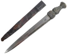 18TH CENTURY SCOTTISH HIGHLAND METAL DIRK