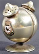 HMS HOOD - ORIGINAL SHIP'S SILVER PLATE CONDIMENT SHAKER