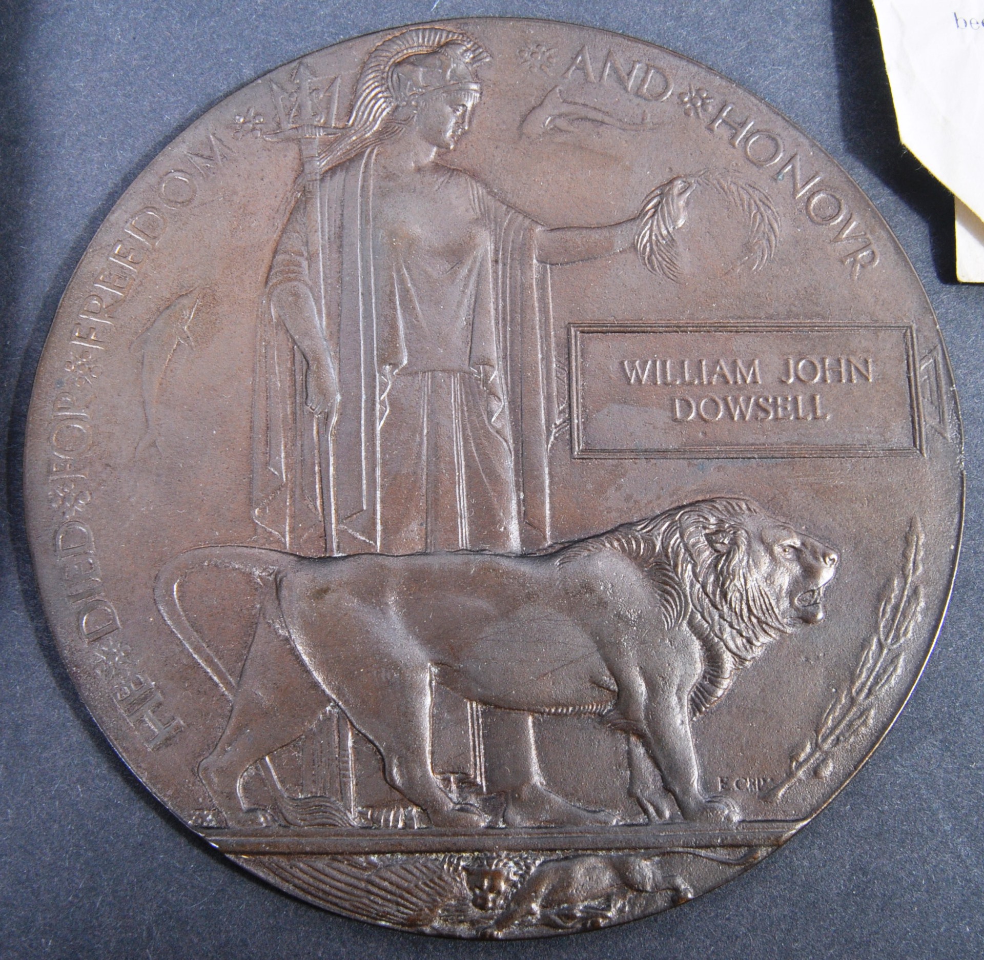 WWI FIRST WORLD WAR MEDAL GROUP - KIA BATTLE OF MENIN ROAD RIDGE - Image 4 of 5