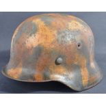 WWII SECOND WORLD WAR THIRD REICH GERMAN M42 COMBAT HELMET