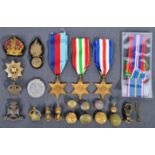 WWII SECOND WORLD WAR MEDAL GROUP & EFFECTS