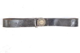 SECOND WORLD WAR GERMAN HANOVER FIRE DEFENCE UNIFORM BELT