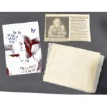THE GREAT TRAIN ROBBERY - RONNIE BIGGS' WANDSWORTH PRISON TOILET PAPER