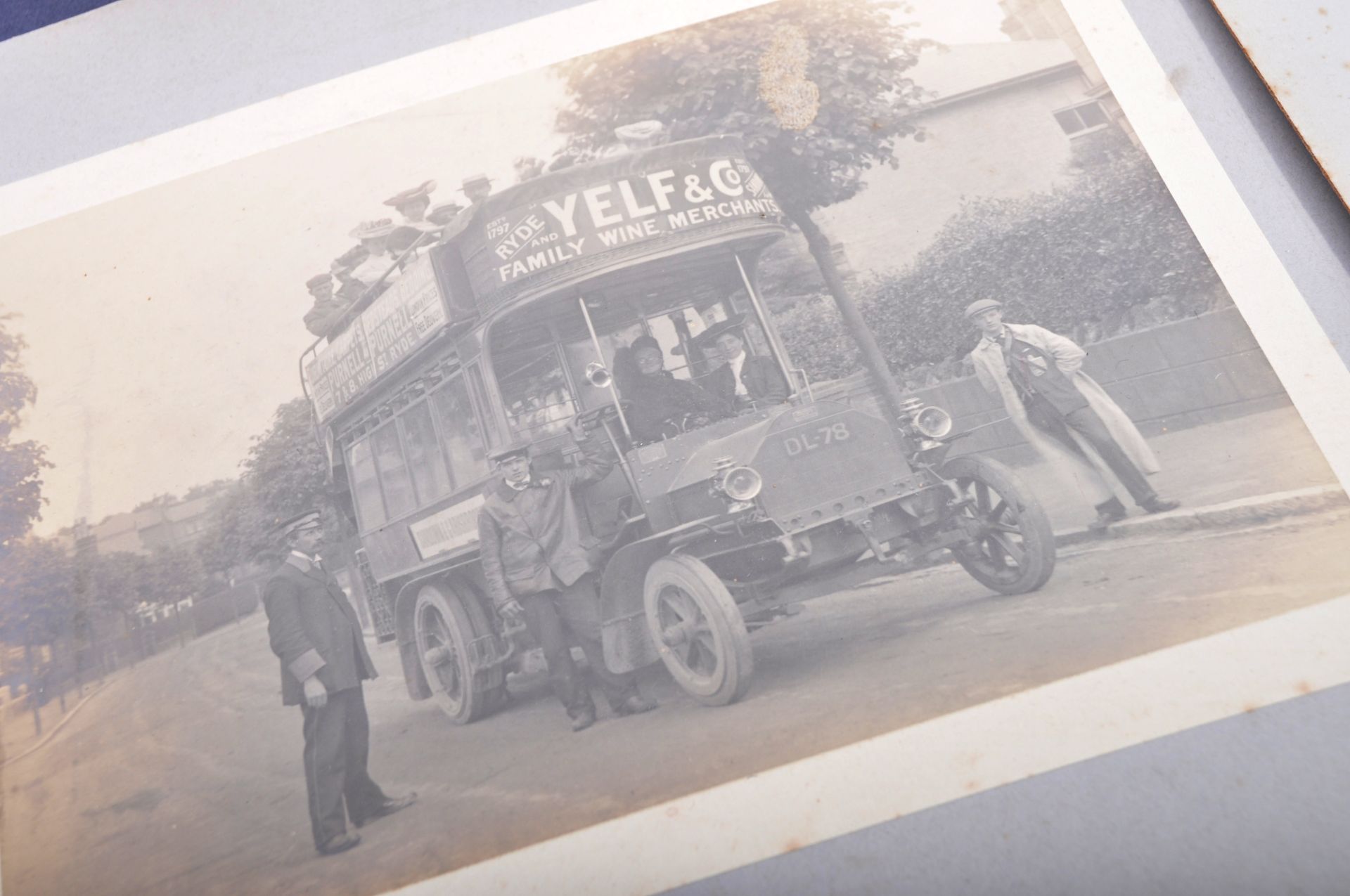 EARLY 20TH CENTURY BUS PHOTOGRAPHS - ISLE OF WIGHT - Image 4 of 7