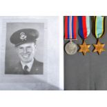 WWII MEDAL GROUP - RCAF - MIA ' CHANNEL DASH ' - BOMBER COMMAND
