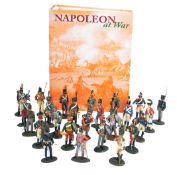 LARGE COLLECTION OF ASSORTED NAPOLEONIC WAR FIGURES & MAGAZINES