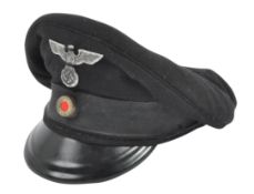 WWII SECOND WORLD WAR GERMAN THIRD REICH RAILWAY WORKERS CAP