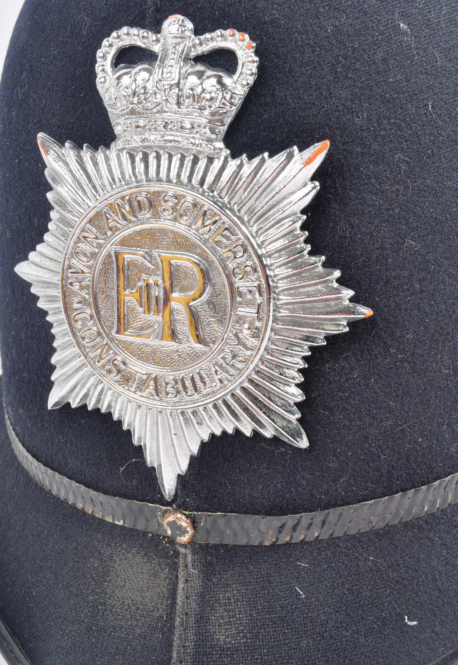 VINTAGE AVON & SOMERSET POLICE CONSTABULARY HELMET - Image 3 of 7