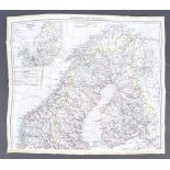 WWII SECOND WORLD WAR SILK ESCAPE MAP