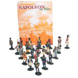 LARGE COLLECTION OF ASSORTED NAPOLEONIC WAR FIGURES & MAGAZINES