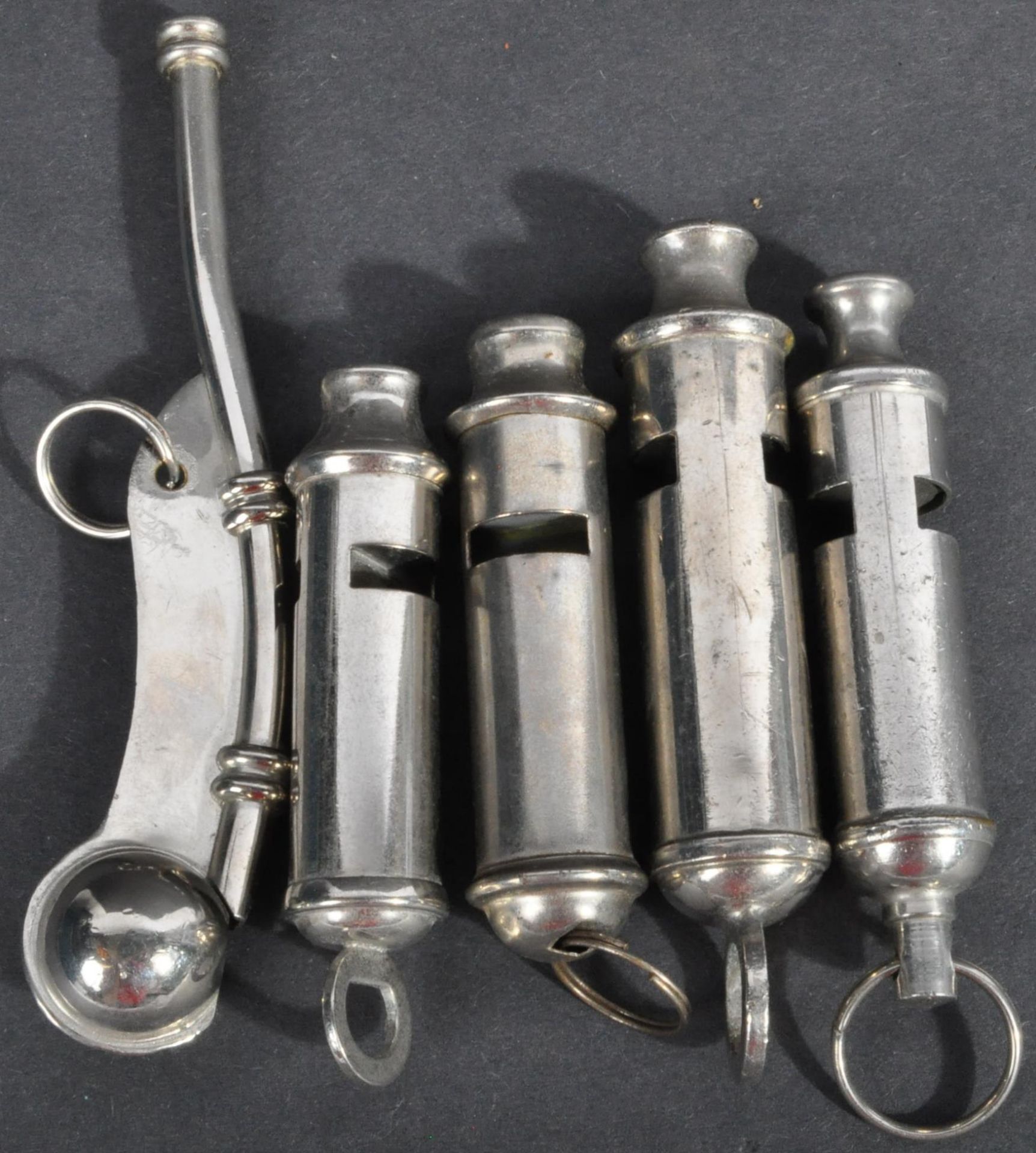 COLLECTION OF VINTAGE POLICE & OTHER WHISTLES - Image 5 of 6