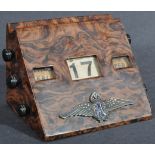 WWII SECOND WORLD WAR RAF MEMENTO DESK CALENDER