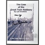 THE GREAT TRAIN ROBBERY - BRUCE REYNOLDS & RONNIE BIGGS SIGNED