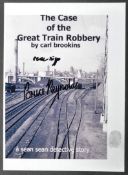 THE GREAT TRAIN ROBBERY - BRUCE REYNOLDS & RONNIE BIGGS SIGNED