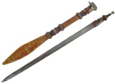 19TH CENTURY AFRICAN TRIBAL SWORD