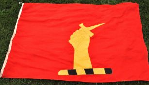 LARGE ORIGINAL BIBBY LINE SHIPPING COMPANY FLAG