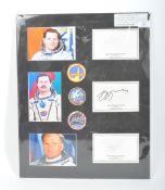 RUSSIAN COSMONAUTS - COLLECTION OF AUTOGRAPHS