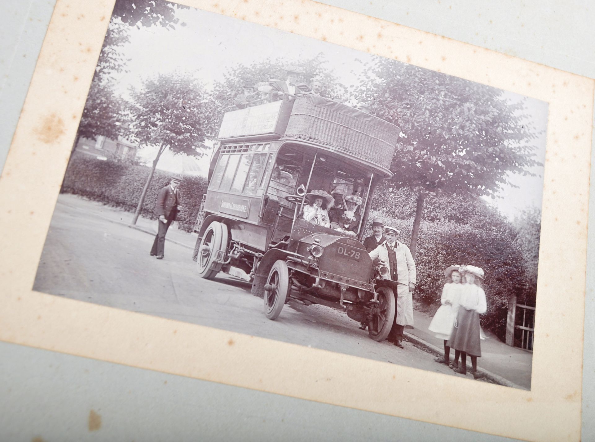 EARLY 20TH CENTURY BUS PHOTOGRAPHS - ISLE OF WIGHT - Image 7 of 7