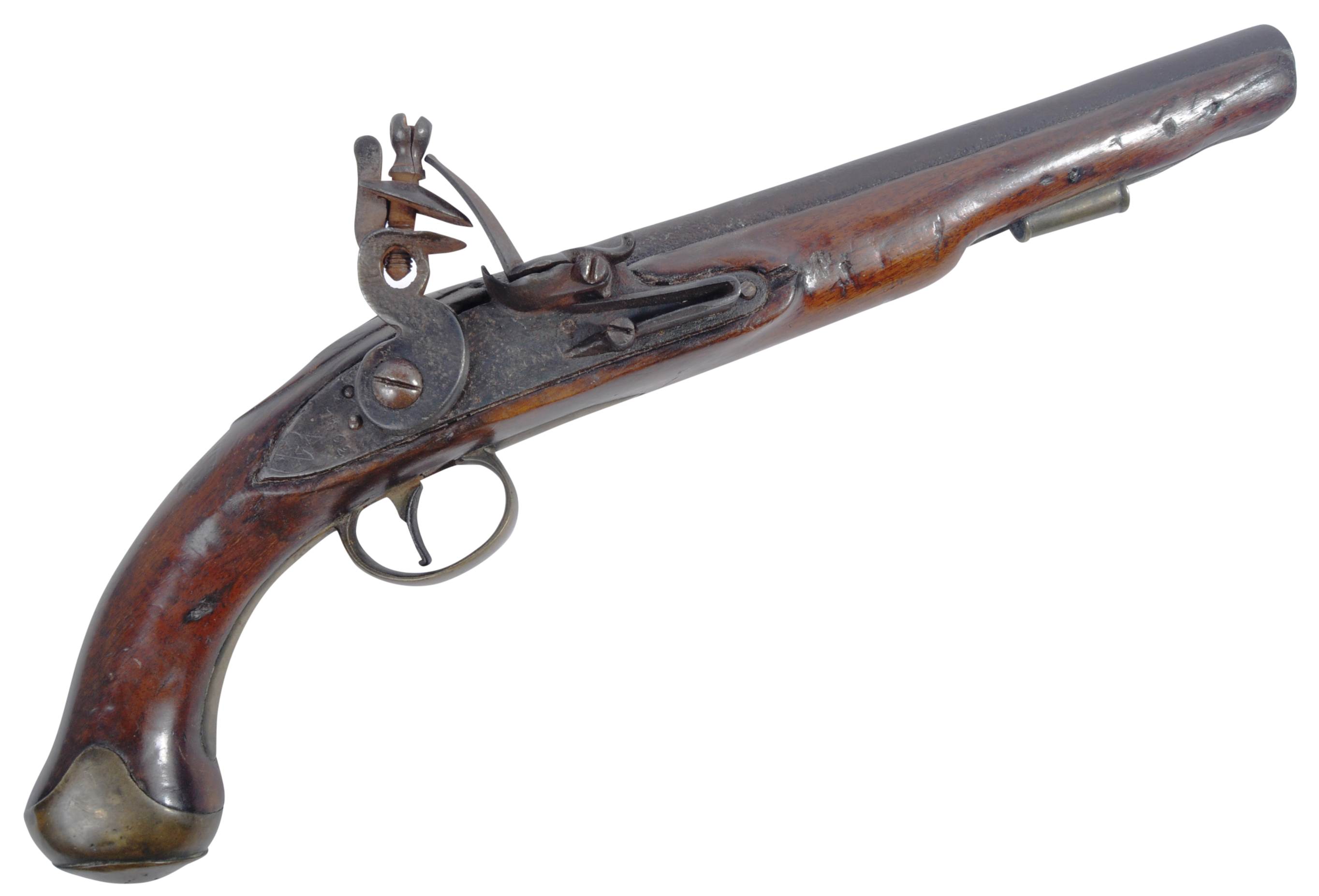 19TH CENTURY EAST INDIA COMPANY FLINTLOCK PISTOL