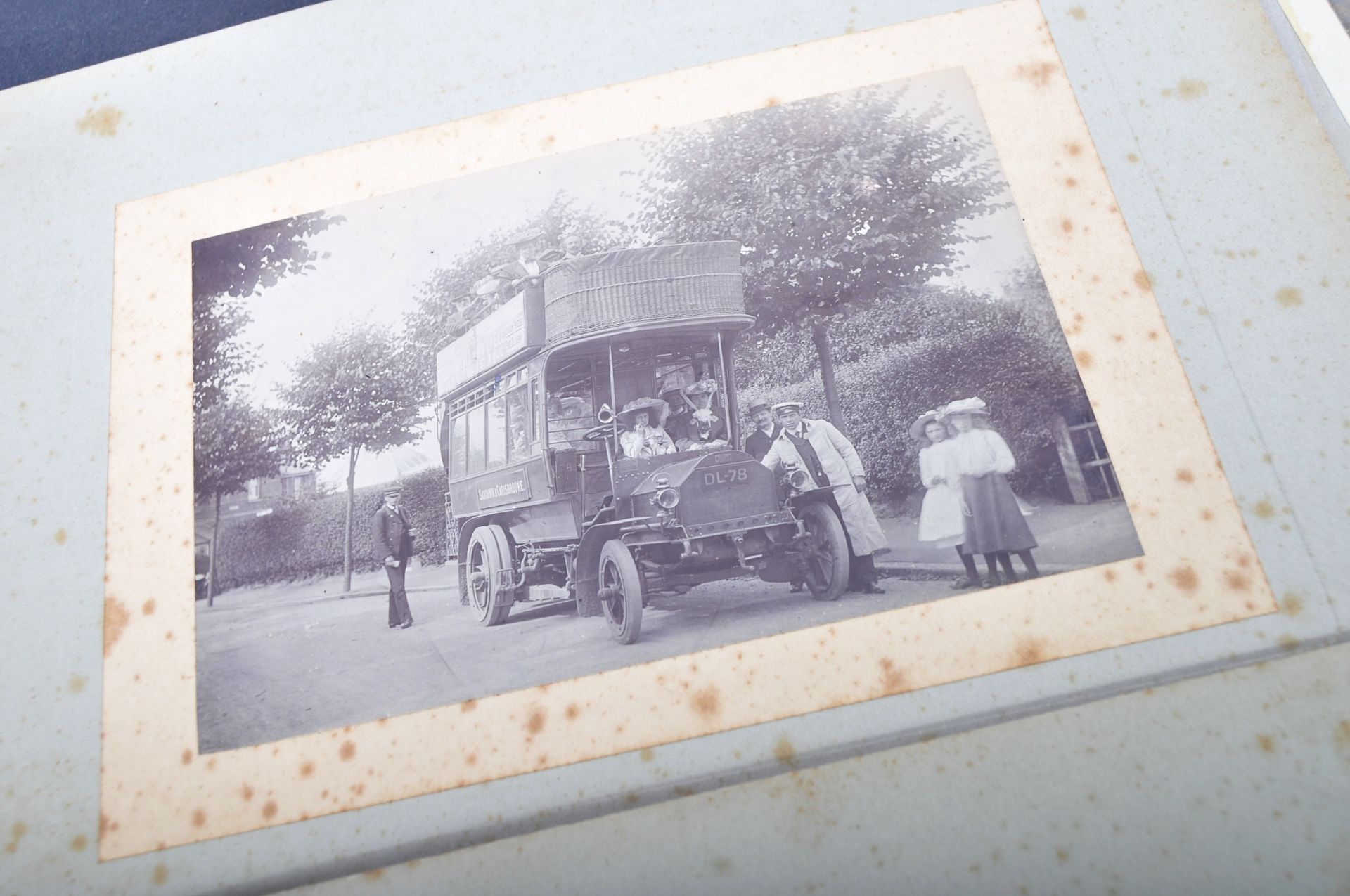 EARLY 20TH CENTURY BUS PHOTOGRAPHS - ISLE OF WIGHT - Image 2 of 7