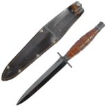 MID 20TH CENTURY FS FAIRBAIRN VARIATION COMMANDO KNIFE