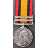 BOER WAR - QUEEN'S SOUTH AFRICA MEDAL - 5TH ROYAL IRISH LANCERS