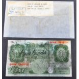 THE GREAT TRAIN ROBBERY - ORIGINAL £1 NOTE FROM THE ROBBERY