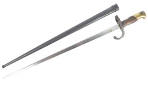 ORIGINAL 19TH CENTURY FRENCH GRAS RIFLE BAYONET