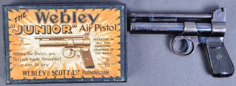 ORIGINAL BRITISH MADE WEBLEY .177 CALIBRE JUNIOR AIR PISTOL