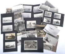 WWI FIRST WORLD WAR INTEREST PHOTOGRAPHS - AEROPLANES & SHIPS