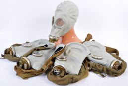 COLLECTION OF X5 RUSSIAN SOVIET UNION GP-5 RESPIRATORS