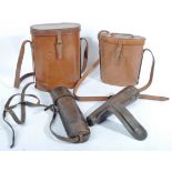 COLLECTION OF ASSORTED TELESCOPE & BINOCULAR CARRY CASES