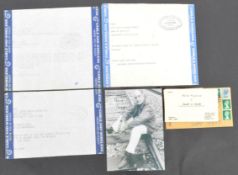 THE GREAT TRAIN ROBBERY - RONNIE BIGGS CORRESPONDENCE