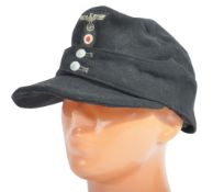 WWII SECOND WORLD WAR GERMAN NCO PANZER M43 FIELD CAP