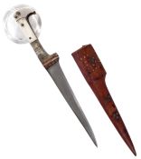 19TH CENTURY PERSIAN PESH KABZ / CHOORA KNIFE