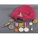 WWII SECOND WORLD WAR AIRBORNE MEDAL GROUP & EFFECTS