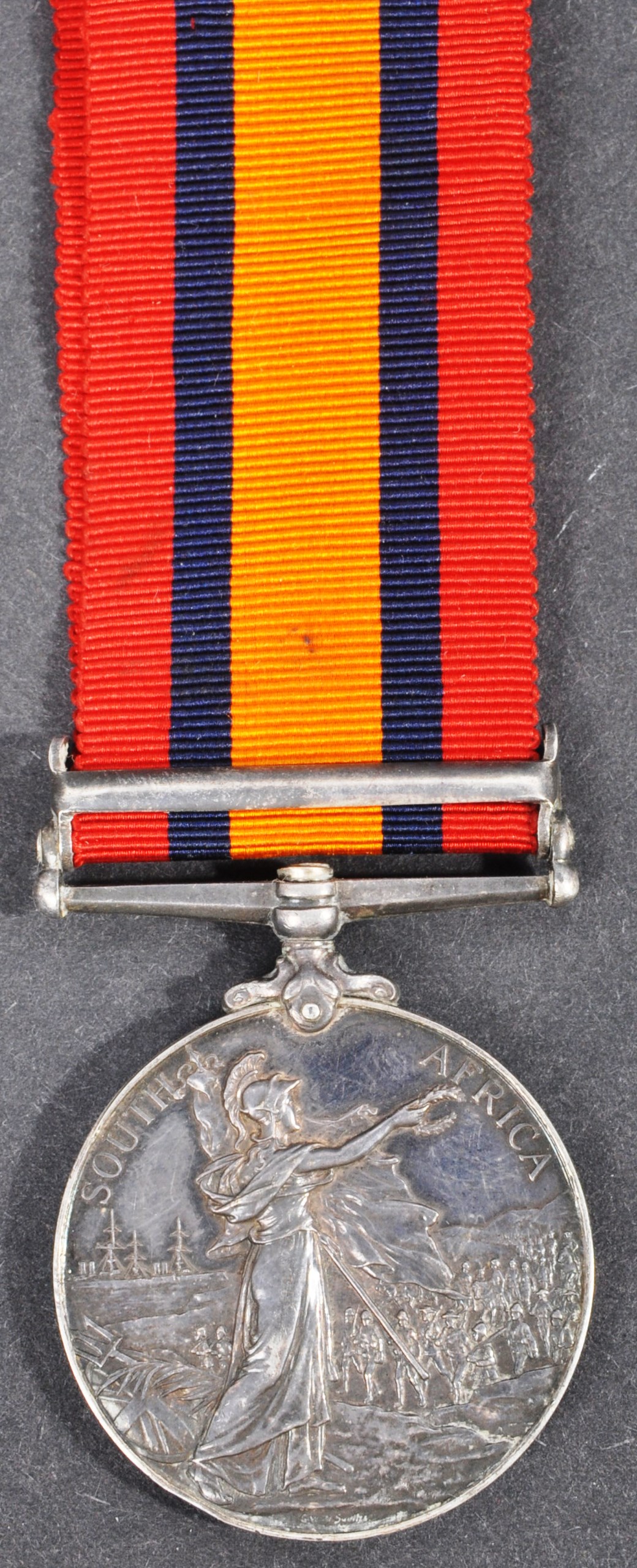 BOER WAR - QUEEN'S SOUTH AFRICA MEDAL - PRIVATE IN KIMBERLEY TOWN GUARDS - Image 3 of 4