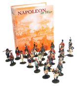 LARGE COLLECTION OF ASSORTED NAPOLEONIC WAR FIGURES & MAGAZINES