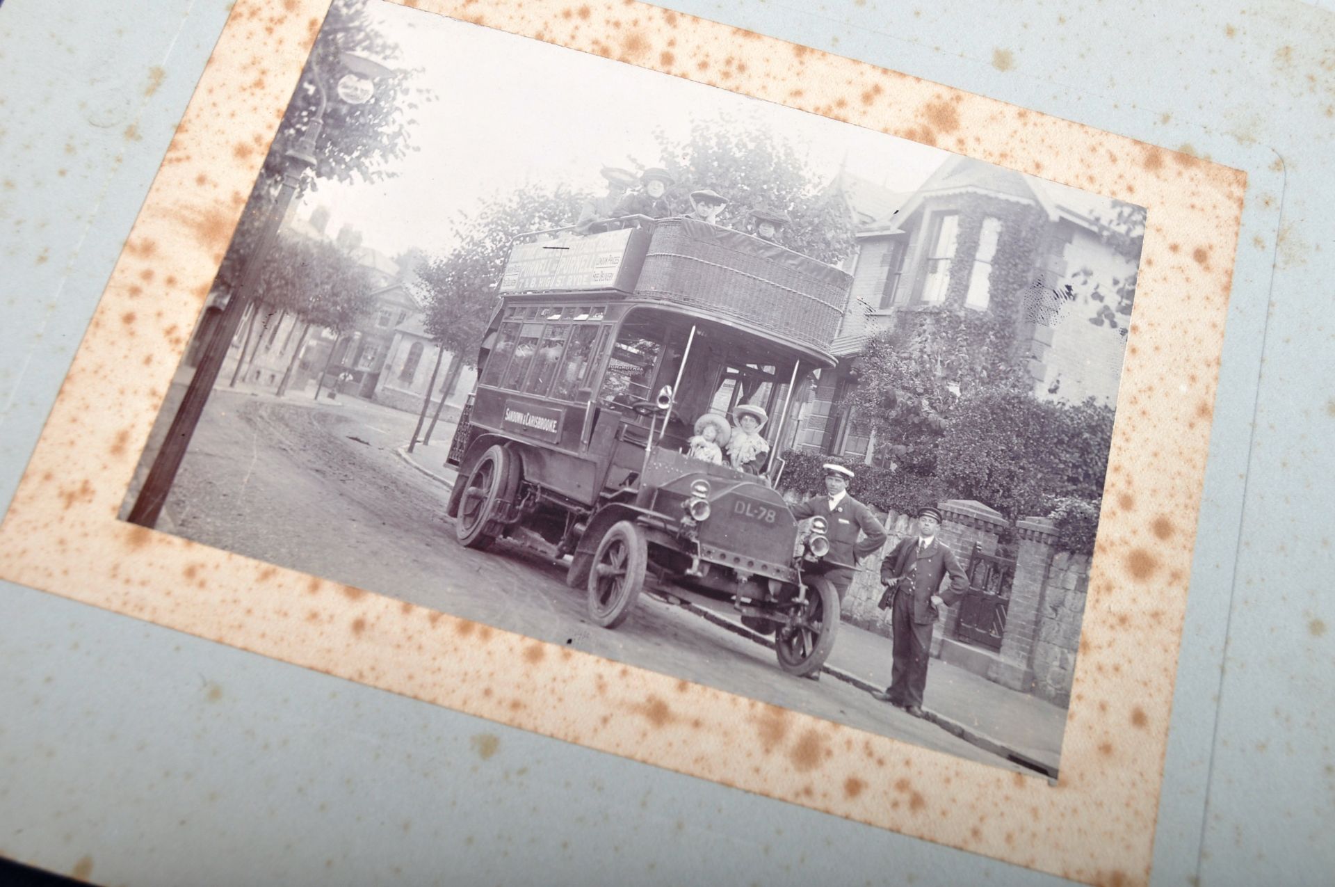 EARLY 20TH CENTURY BUS PHOTOGRAPHS - ISLE OF WIGHT - Image 3 of 7