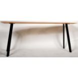 CONTEMPORARY MODERNIST MINIMALIST OAK CONSOLE TABLE