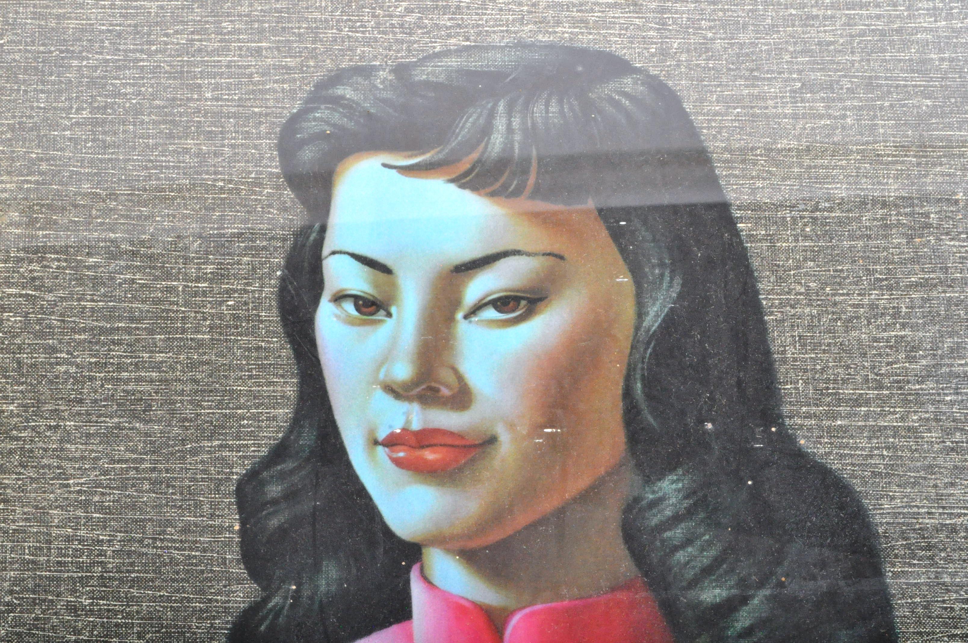 AFTER TRETCHIKOFF - MISS WONG - RETRO VINTAGE PRINT - Image 3 of 7